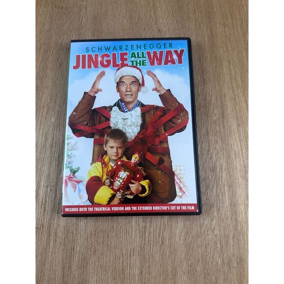 Jingle All the Way DVD • Schwarzenegger • Theatrical & Director’s Cut - Picture 1 of 3